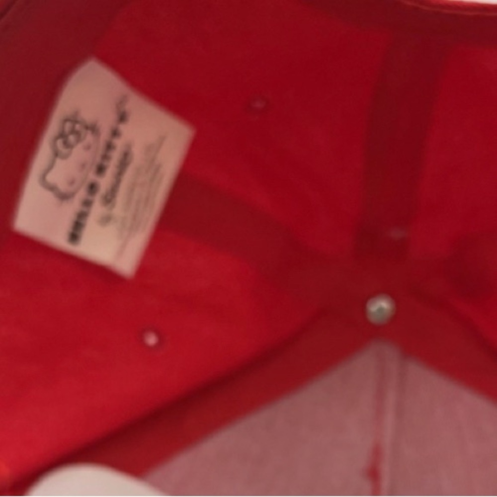 Hello Kitty Red Baseball Cap - Picture 4 of 4